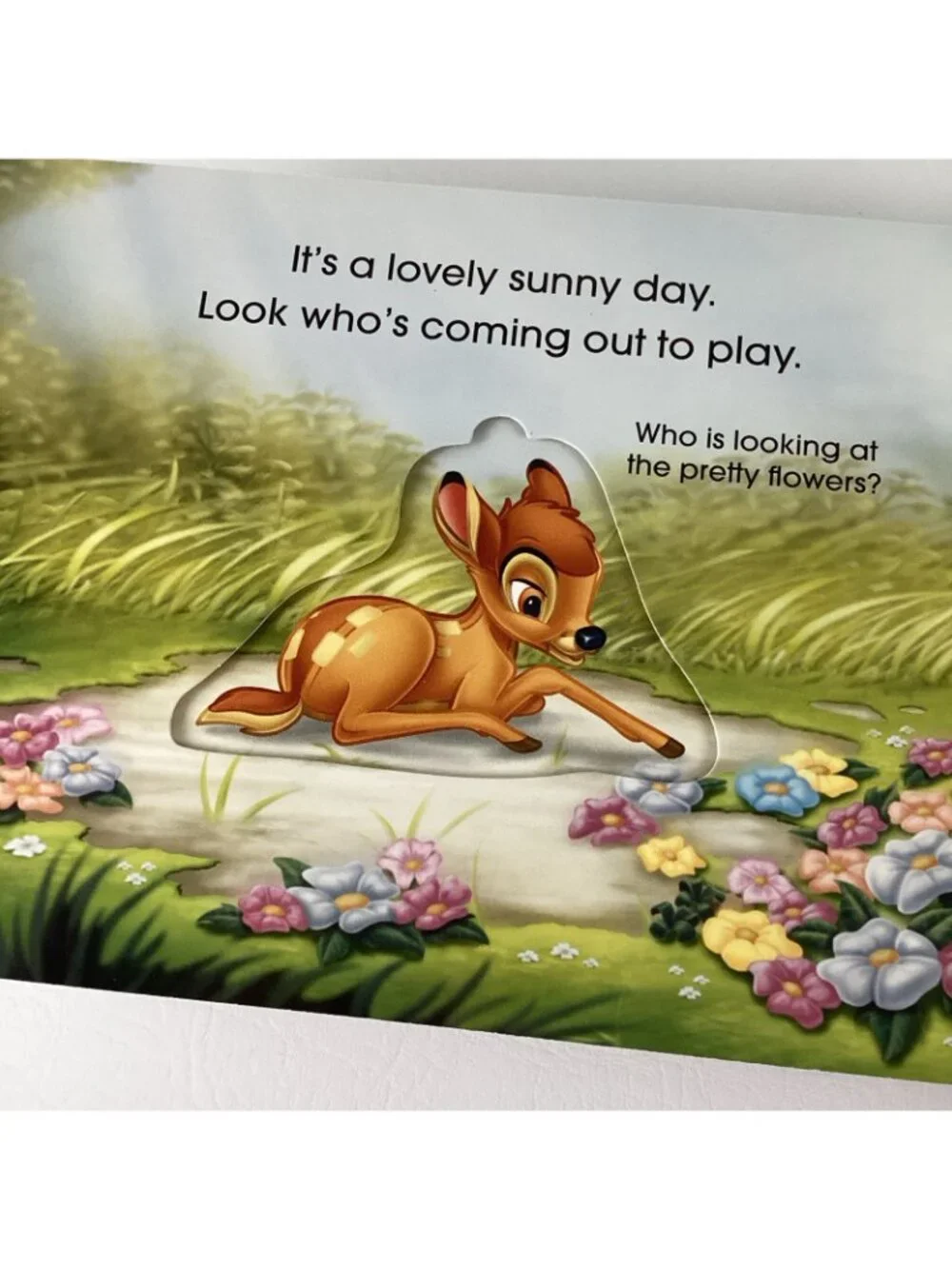Disney Find and Fit Storybook Bambi Come and Play Book Sealed 2012 Thumper